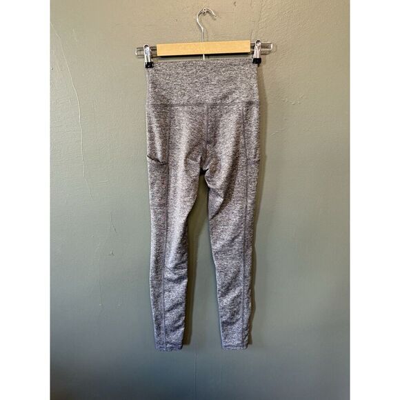 Offline by Aerie Womens Gray Cropped Leggings Size Medium Pullon - Picture 2 of 3